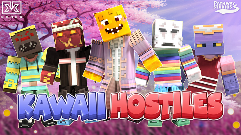 Kawaii Hostiles on the Minecraft Marketplace by Pathway Studios