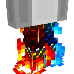 Red Blue Fire Legs