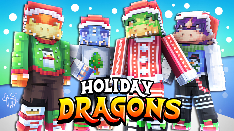 Holiday Dragons on the Minecraft Marketplace by Blu Shutter Bug