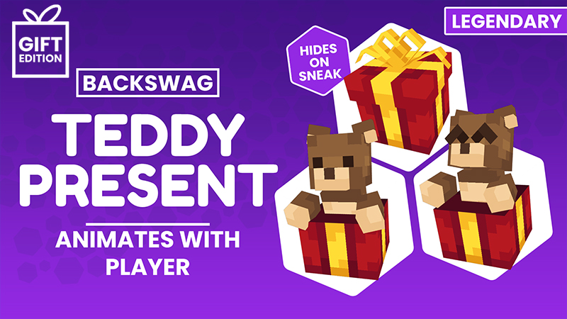 Teddy Present Backswag - Gift