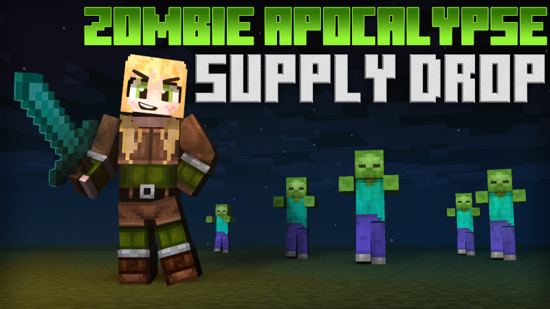 Zombie Apocalypse Supply Drop Key Art