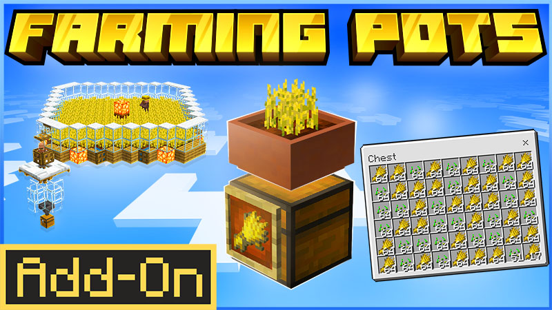 Farming Pots Add-On