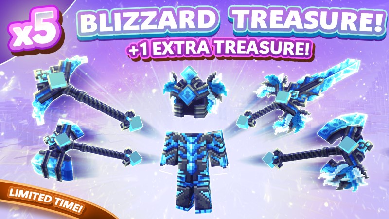 [OP SMP] 5x Blizzard Treasure [+1 FREE]
