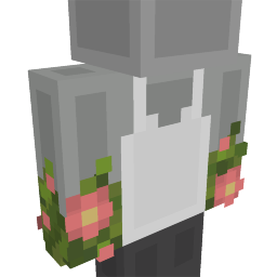 Pink Flower Gloves