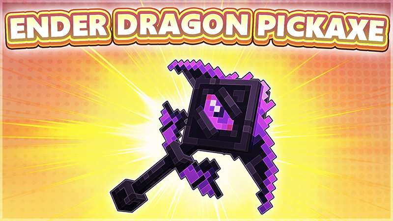RARE Ender Dragon - ABILITY PICKAXE
