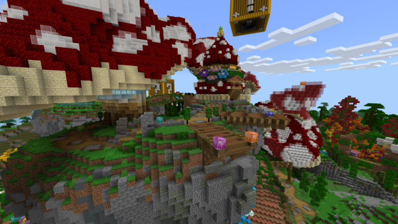Island Mushroom Lucky Blocks Screenshot #1