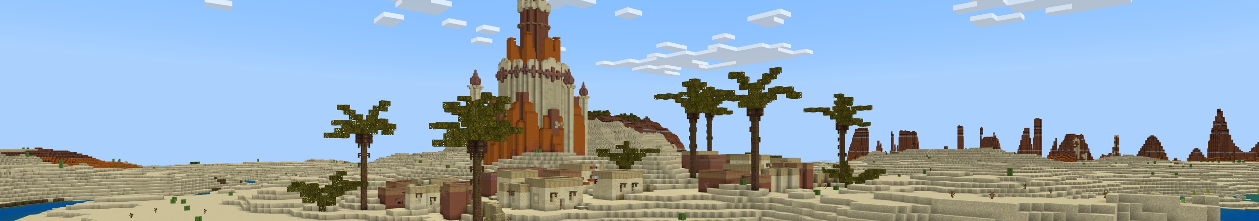 Desert Temple Panorama