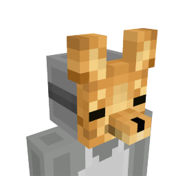 Kit Fox Mask by Minecraft - Minecraft Marketplace (via bedrockexplorer.com)