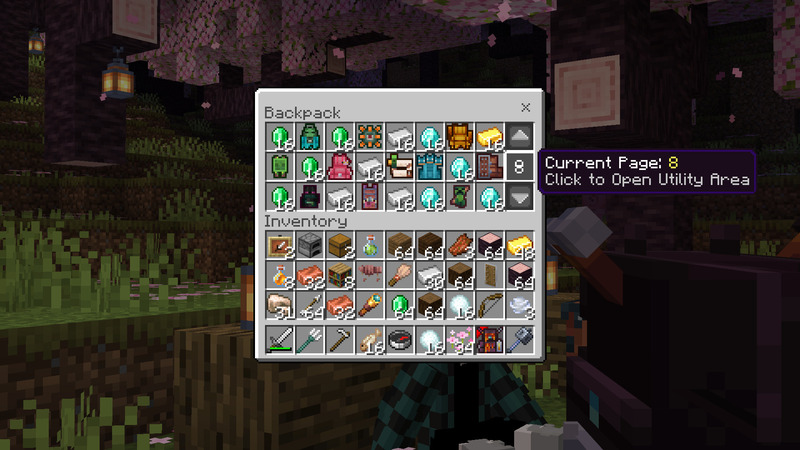 Backpacks++ 1.0 Add-On Screenshot #10