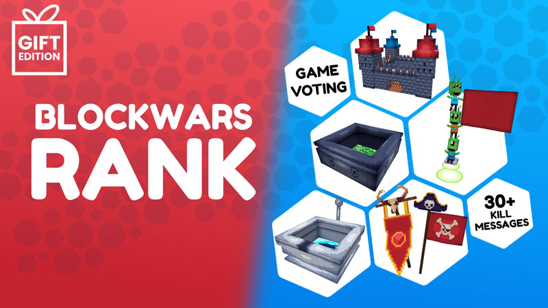 BlockWars Rank - Gift Key Art