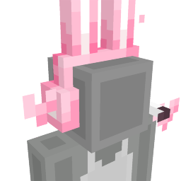 Bunny Headset on the Minecraft Marketplace by Pathway Studios
