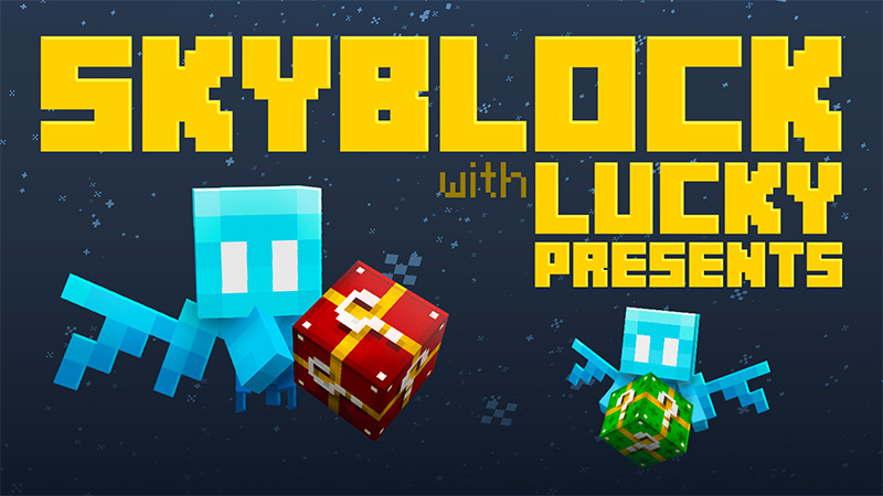 Skyblock with Lucky Presents Key Art