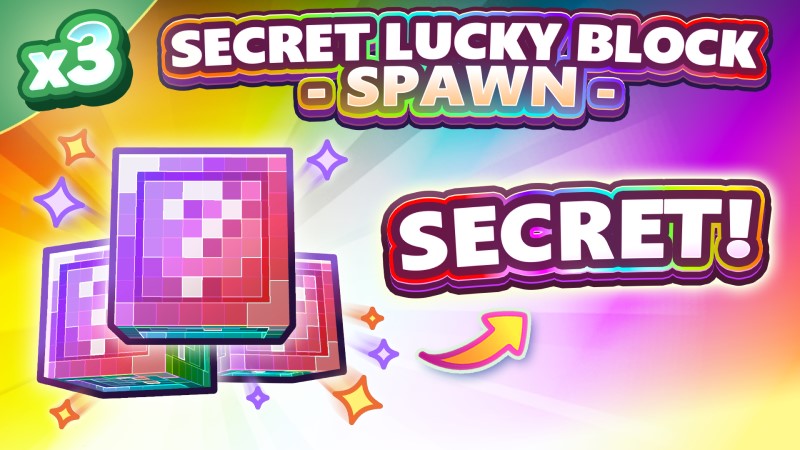 [STEAL A MOB] 3x Secret Lucky Block Spawn