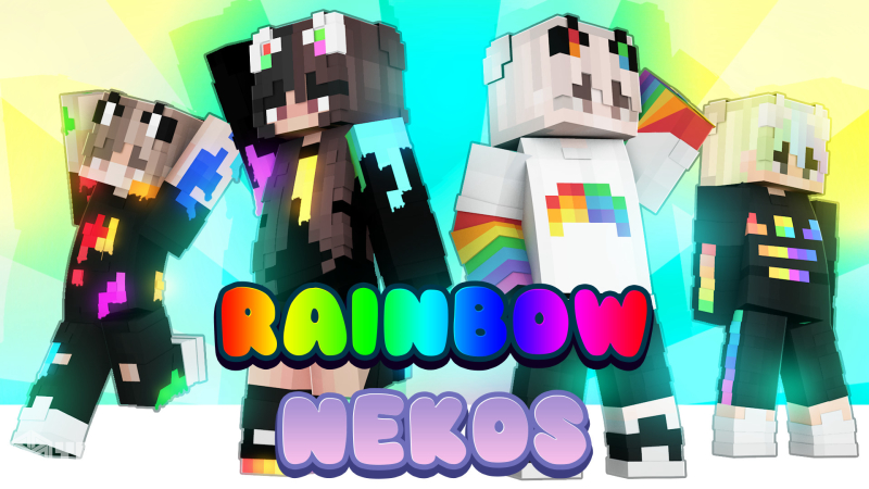 Rainbow Nekos Key Art