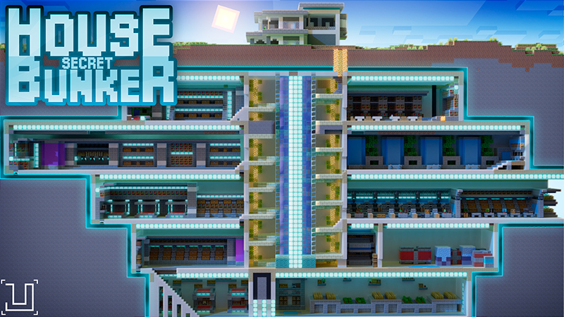House Secret Bunker In Minecraft Marketplace Minecraft