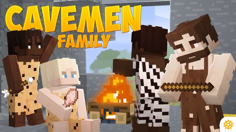 Cavemen Family Key Art