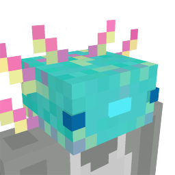 Mosaic Axolotl Head Key Art