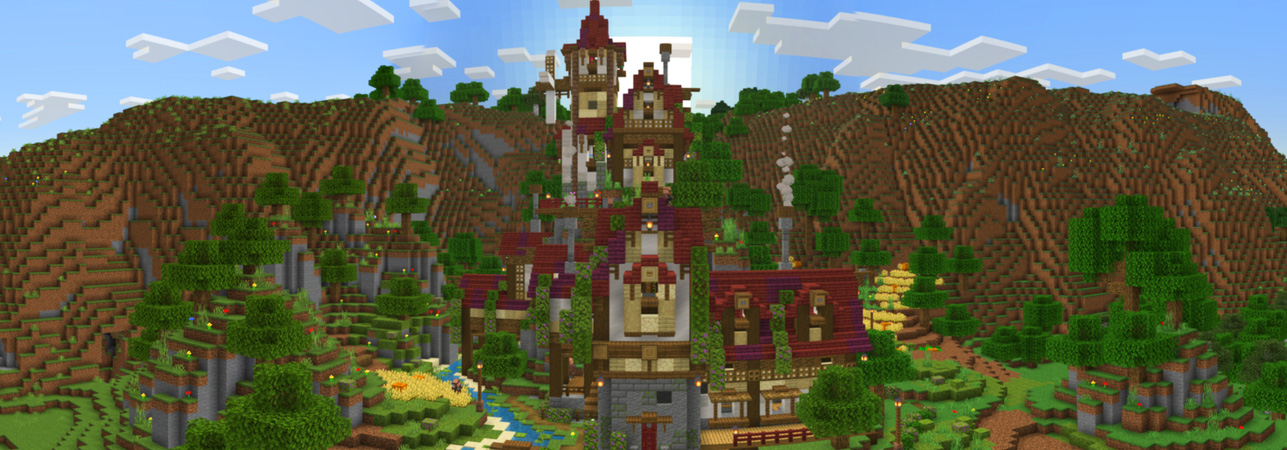 Cute House Panorama