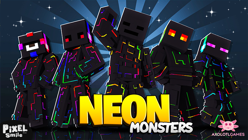 Neon Monsters Key Art