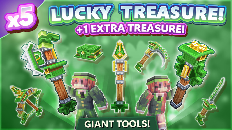 [OP SMP] 5x Lucky Treasure [+1 FREE]