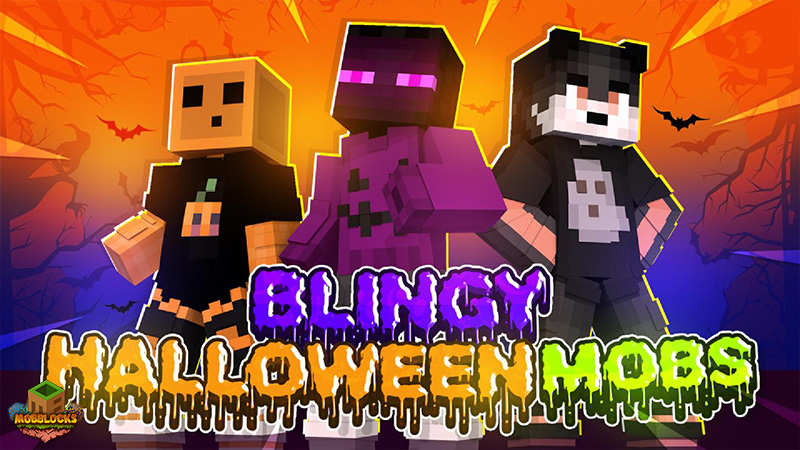 Blingy Halloween Mobs Key Art