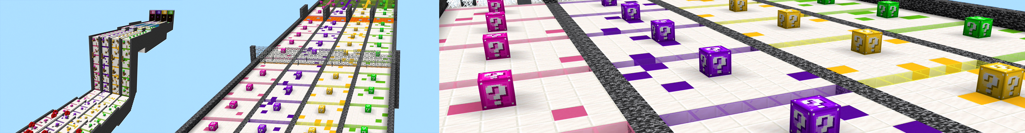 Lucky Block Race Panorama