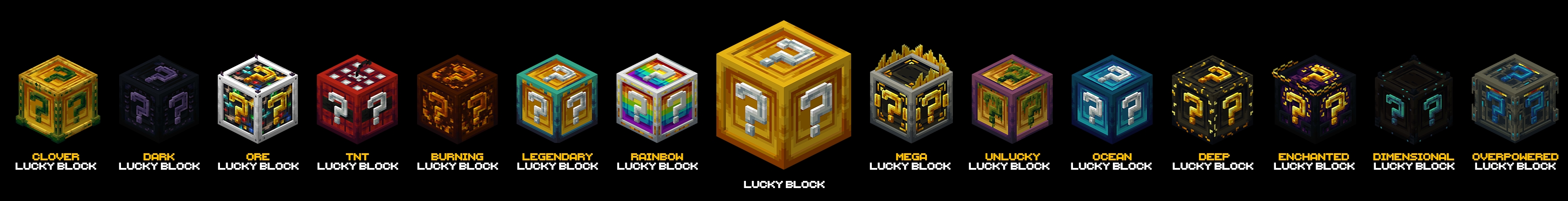 HUGE LUCKY BLOCK Panorama