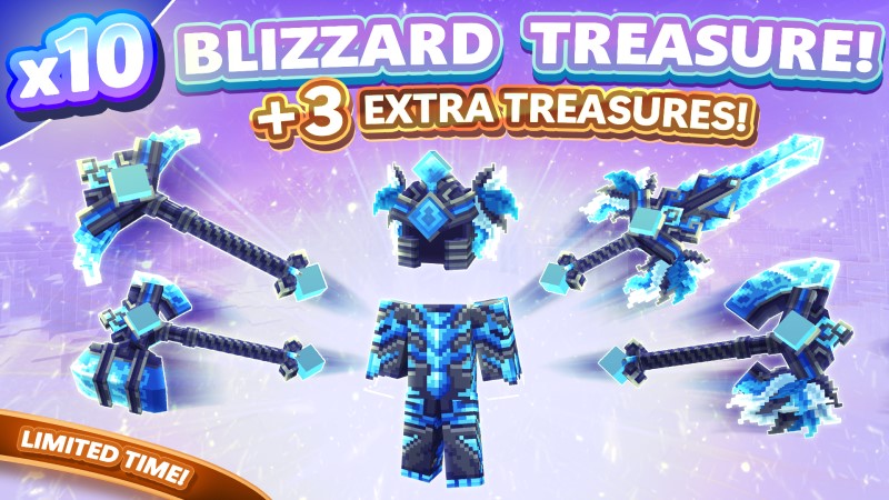 [OP SMP] 10x Blizzard Treasure [+3 FREE]