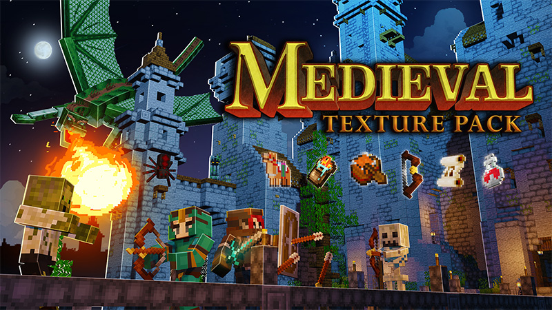Medieval Texture Pack on the Minecraft Marketplace by Mine-North