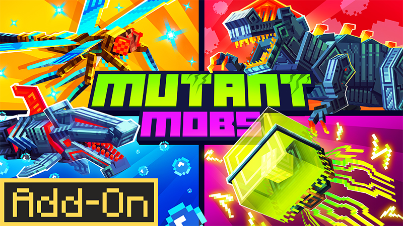 Mutant Mobs Add-On Key Art