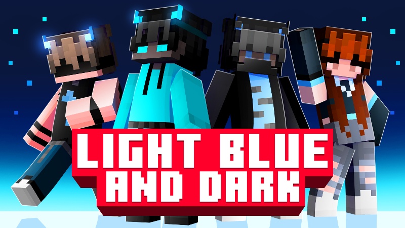 Light Blue and Dark Key Art