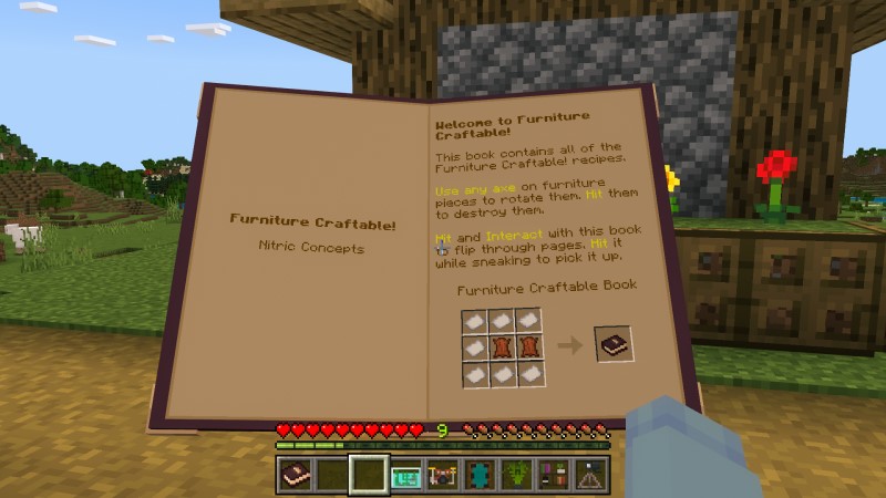 FURNITURE CRAFTABLE Add-On Screenshot #2