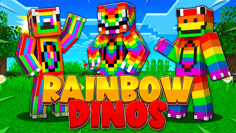 Rainbow Dinos Key Art