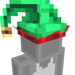 Elf Hat on the Minecraft Marketplace by CrackedCubes