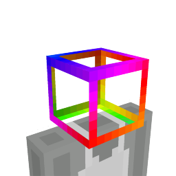 RGB Wireframe Head