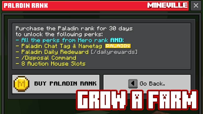Paladin Rank (30d) Screenshot #3