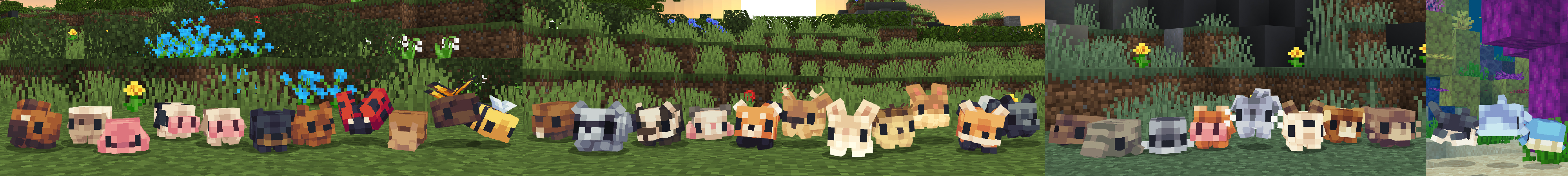 Pixel Pets Meadow Panorama