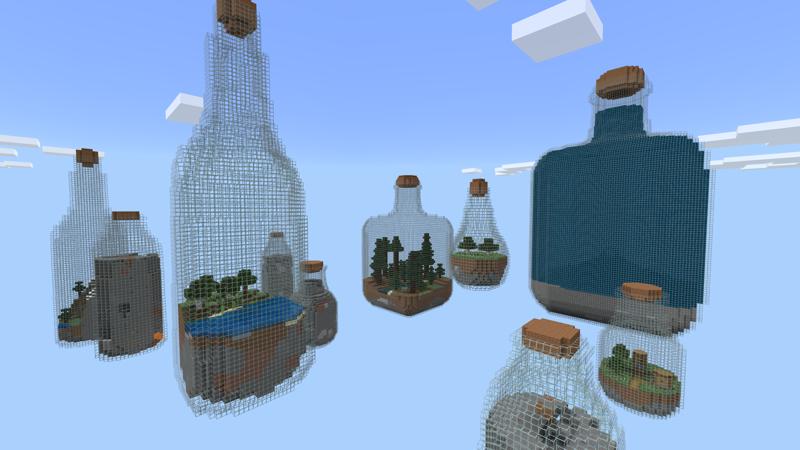 Mega Bottle Skyblock by 4KS Studios
