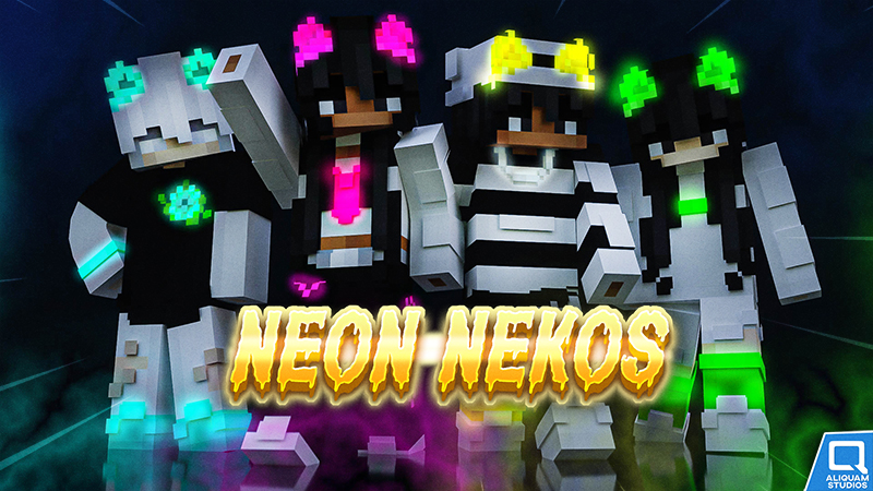 Neon Nekos Key Art