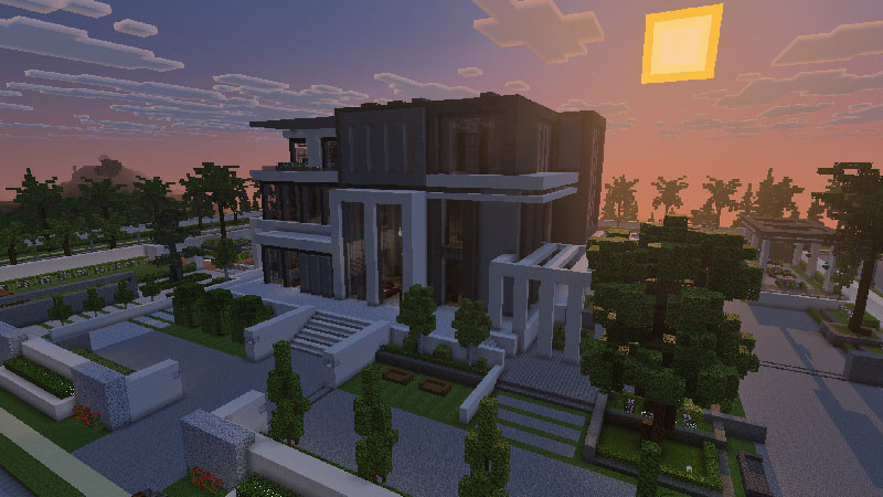Modern Mansion Neighborhood! by Lua Studios