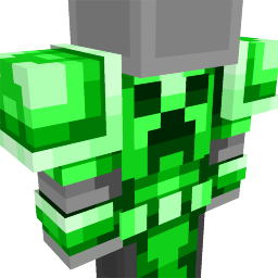 Charged Creeper Armor Key Art