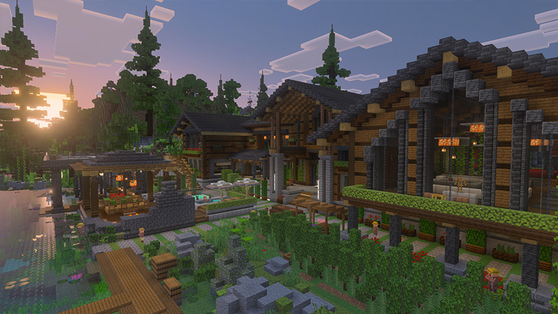 Lakeside Cabin by GoE-Craft