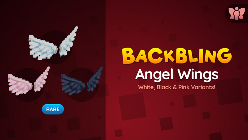 Angel Wings Back Bling Key Art