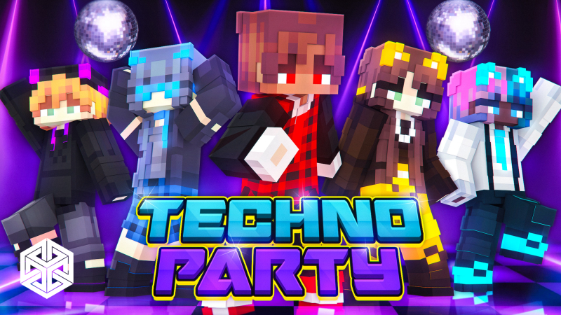 Techno Party Key Art