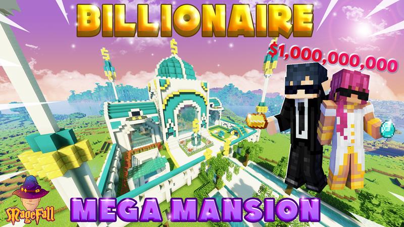 Billionaire Mega Mansion Key Art