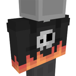Flame Skull Shirt Key Art