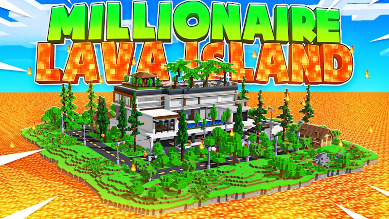 Millionaire Lava Island Key Art