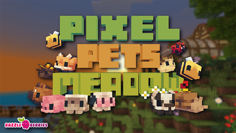 Pixel Pets Meadow Key Art