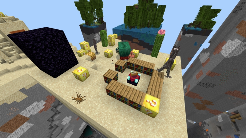 Lucky Blocks Chunk Challenge by Fall Studios