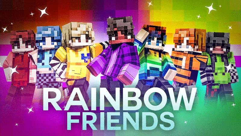 Rainbow Monster Friends by Builders Horizon (Minecraft Marketplace